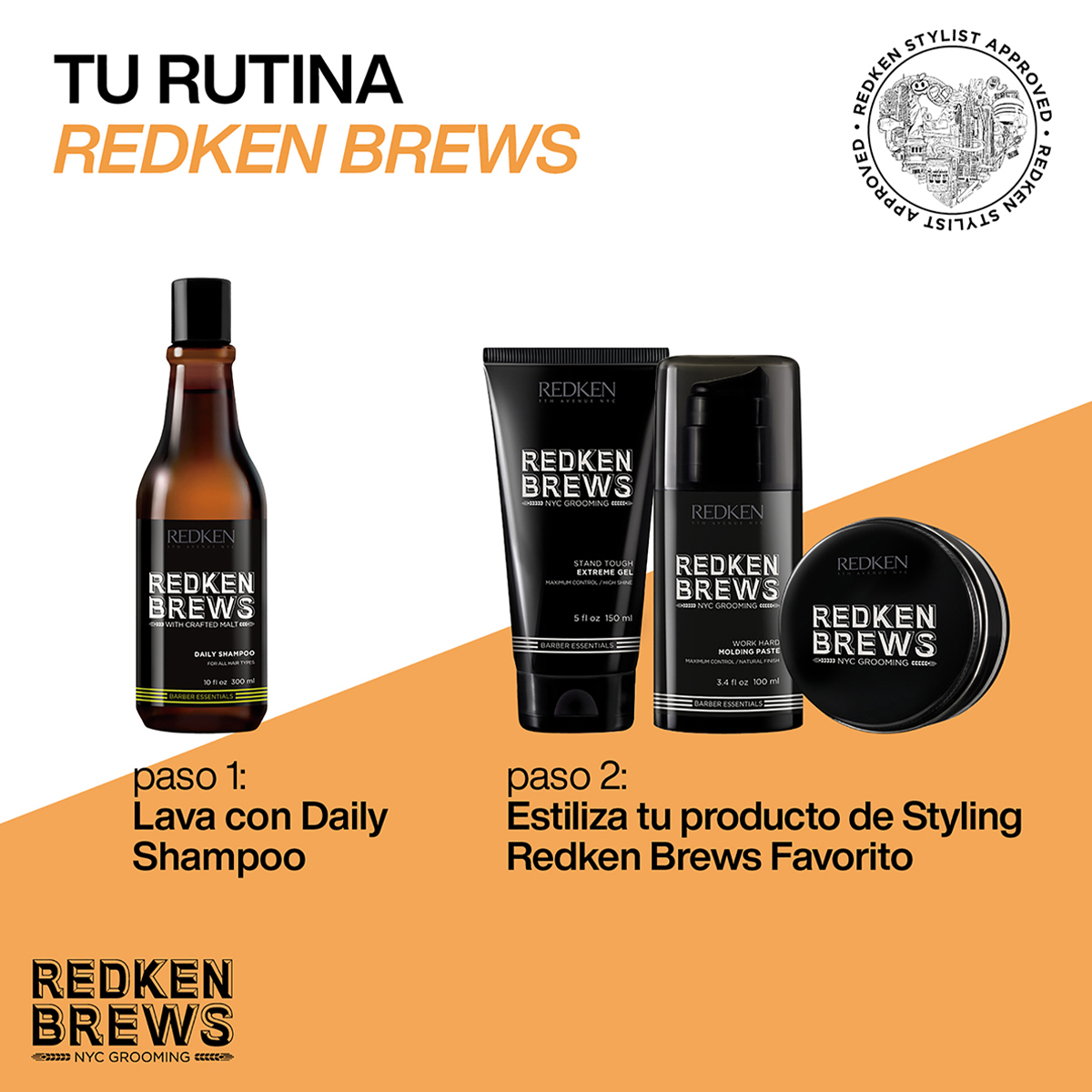 BREWS DAILY SHAMPOO (SHAMPOO PARA USO DIARIO)